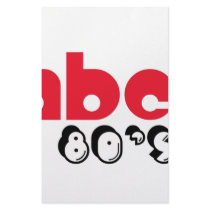 ABC 80's stationery by 80sabc ABC 80's stationery