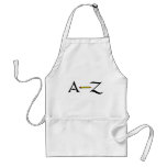 abc a-z school student icon apron