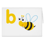 ABC Animals Betty Bee Greeting Card