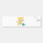 ABC Animals - Carrie Cat Bumper Stickers