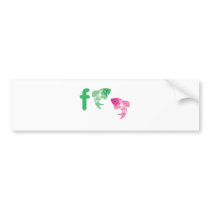 ABC Animals - Fish Bumper Stickers