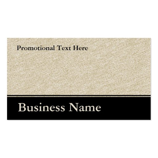 ABC Business Card (back side)