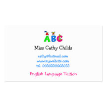 Abc, Business Card Template