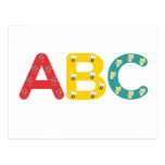 ABC by PaddleDuck Postcards