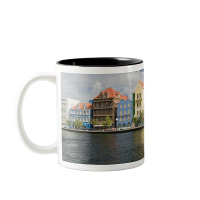 ABC Islands, CURACAO, Willemstad: Harborfront Mug by danitadelimont