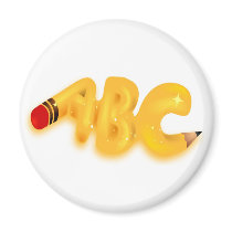 ABC Magnet by bnpdesignstudio ABC Magnet