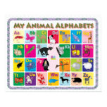 ABC: My Animal Alphabets Print