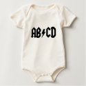 ABCD Baby Bodysuit t-shirts by ooobabybaby ABCD Baby Bodysuit t-shirts