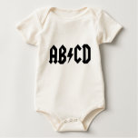 abcd baby shirt