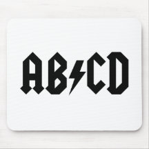 ABCD Item Mousepad