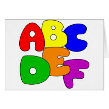 ABC's Card