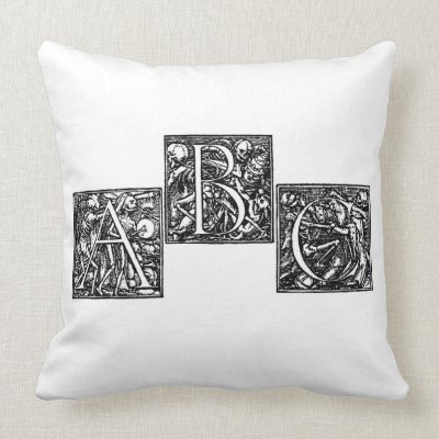 ABCs of Death American MoJo Pillow by SpookyThings