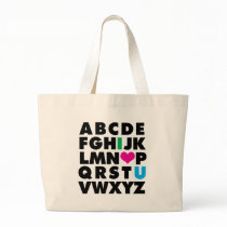 ABC's of Love Bag