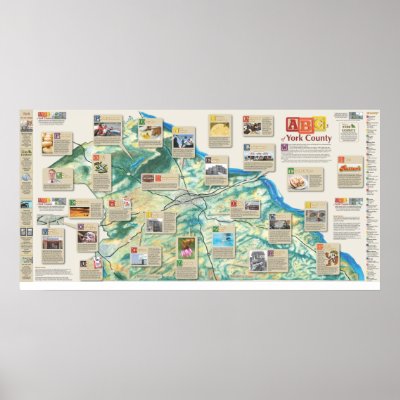 ABCs of York County poster by dailyrecord