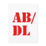 abdl postcard