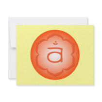 Abdomen Chakra - Svadhisthana invitations