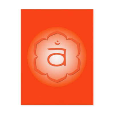 Abdomen Chakra - Svadhisthana Postcards by livingzen
