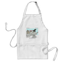 Abdominable Snowman Apron