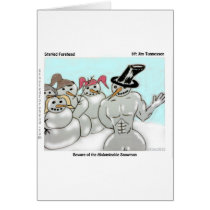 Abdominable Snowman Greeting Card