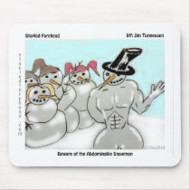 Abdominable Snowman Mouse Pad