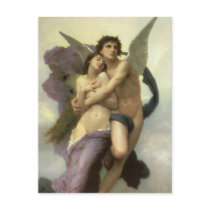 Abduction (Ravishment) of Psyche by Bouguereau Post Cards