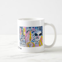 abduction tryptich coffee mug