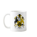Abdy Family Crest mugs