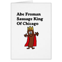Abe Froman Sausage King of Chicago cards