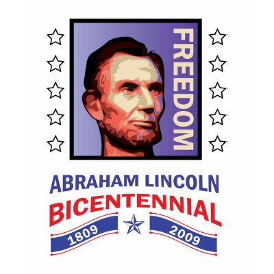 Abe Lincoln - Bicentennial Seal Tshirt by spacedust