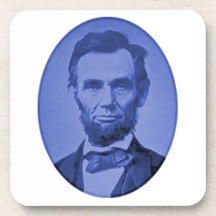Abe Lincoln Gifts Drink Coasters