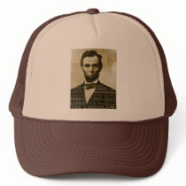 Abe Lincoln Mesh Hat