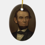 Abe Lincoln Portrait Ornament