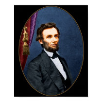 Abe Lincoln Portrate posters