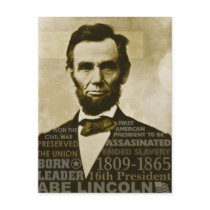 Abe Lincoln postcards