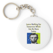 Abe Lincoln Quote T-Shirts & Gifts Key Chains