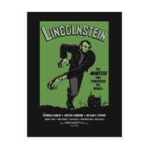 Abe Lincolnstein. Abraham Lincoln Frankenstein postcards by strk3 Abe Lincolnstein. Abraham Lincoln Frankenstein postcards