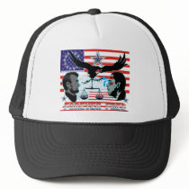 Abe-Obama-Forever-free-set-1AB Trucker Hat