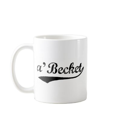 a'Becket coffee mug black swoosh by abecketcanton