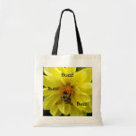 Abeja amarilla de la dalia 8 bolsas