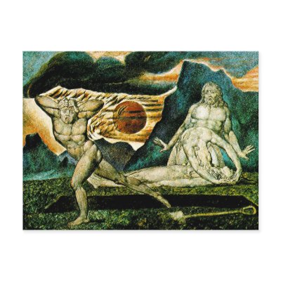 Abel Found by Adam & Eve Post Cards by Aquavel