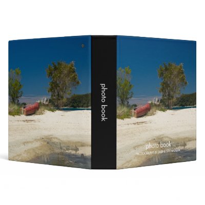Abel Tasman Beach & Red Boat Photo Book Binder by SabineSt
