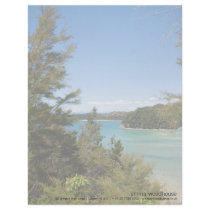 Abel Tasman N.P. Lagoon Personalized Letterhead