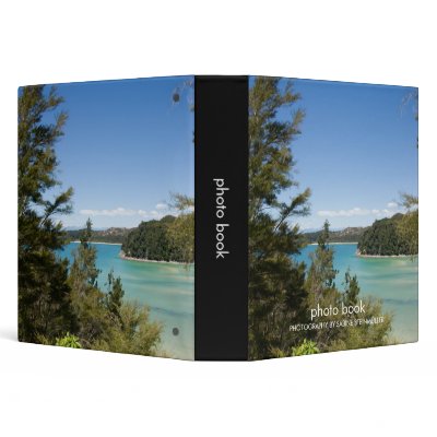 Abel Tasman N.P. Lagoon  Photo Book Binder by SabineSt