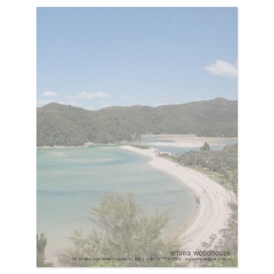 Abel Tasman N.P. Shore DSC8721 Letterhead Template by SabineSt