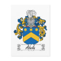 Abela Family Crest postcards by coatsofarms Abela Family Crest postcards