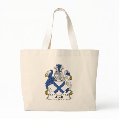 Abell Family Crest Bag by coatsofarms