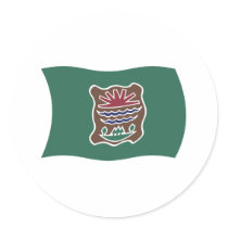 Abenaki Tribe Flag Sticker by livingflags Abenaki Tribe Flag Sticker
