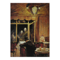 Abend im Cafe Bauer posters