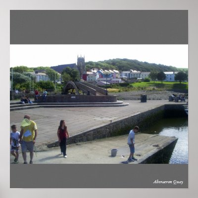 Aberaeron Quay Print by Ngakpa_Samten