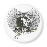 Abercrombie Just Ride Refrigerator Magnets